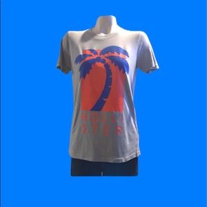 Hollister Blue Palm Shirt